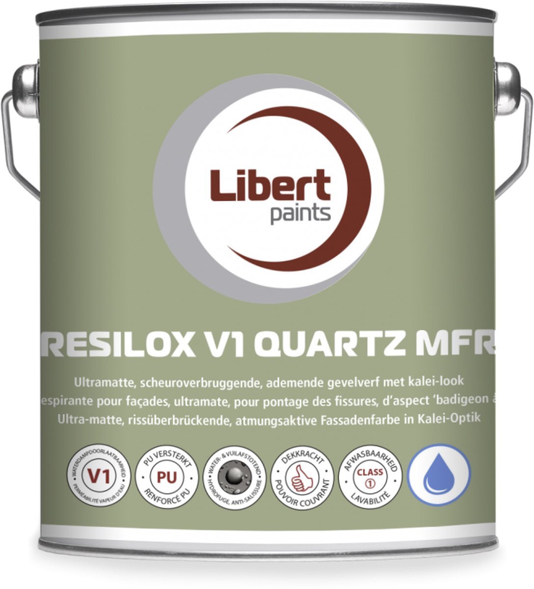 Libert Paint Kalei Verf - Kleur 002- Libert Resilox V1 Quartz MFR 15kg