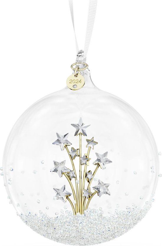 Swarovski Kerstbal 2024 - Kristal - Multi