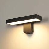 Riserva LED-buitenwandlamp, 17 W, IP65, 350° draaibaar, zwart, 3000 K