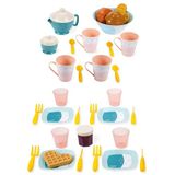 Jouets Ecoiffier Ontbijtset met Elegante Dinette (35 stuks)