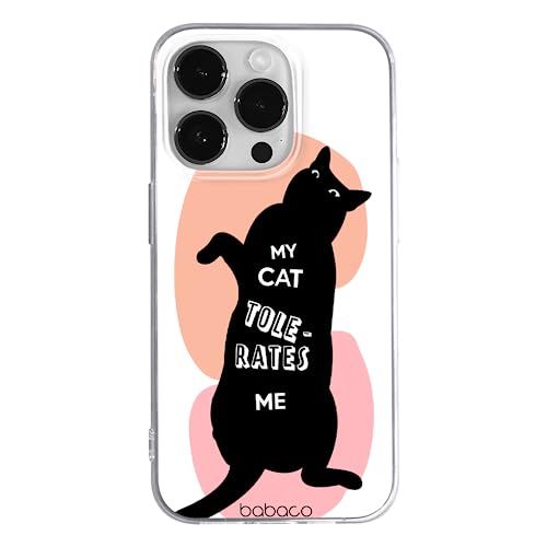 Babaco ERT GROUP Mobiele Telefoonhoesje voor Apple iPhone 14 PRO MAX - Babaco Cats 003
