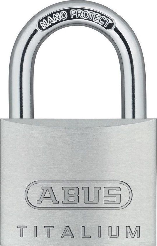 ABUS Hangslot Titalium 60mm - Aluminium - Gehard Staal