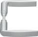 AXA Deurkruk Curve F1 Deurdikte 38-54mm Aluminium