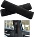 Protection de siège de voiture, 4 pièces, amovible, protection cou et épaules, convient aux adultes et aux enfants, noir