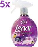 Lenor Crease Releaser Love Exotic Bloom Spray 5x 500ml Voordeelverpakking