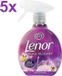 Lenor Crease Releaser Love Exotic Bloom Spray 5x 500ml Pack avantage