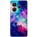 Xiaomi Redmi Note 14 5G Galaxie bleue bedrukt siliconen hoesje