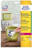 Avery L4773REV-20 - Etiket - wit - polyester - universeel