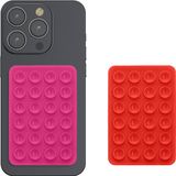 kwmobile 2x silicone zuignap telefoonhouder universeel