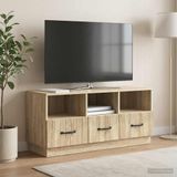 Prolenta Maison Exclusive - TV-kast van Sonoma-eikenhout, 102 x 34,5 x 47 cm, gemaakt van houtvezel