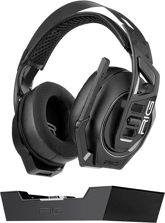 Nacon RIG 900 MAX HS - Draadloze Gaming Headset - Zwart