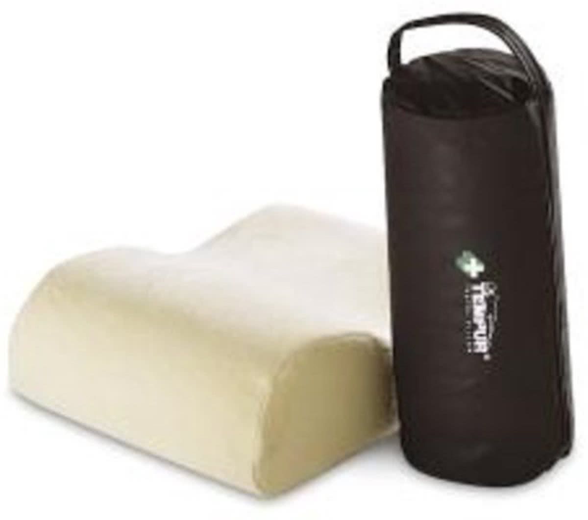 TEMPUR Kussen reis-hoofdkussen - wit - 31 cm