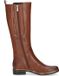 Caprice Cognac Combi Leren Dames Laarzen - Cognac - 39
