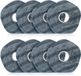 Holland Connections Chiffons de remplacement pour aspirateur robot Eufy X10 Pro Omni/X9 Pro - 8 pièces