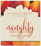 Intimate Earth Natural Flavors Glide Nectarines Foil 3 ml