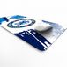 Chelsea FC Desk Mat - Full Colour Crest op Graphic Splash - 35 x 60 cm