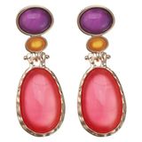 By Jam Gioielli Candy Sweet Jewellery Oorbellen Roze/Paars