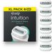 Wilkinson Intuition 2in1 Savon et Rasoir Lames de recharge - 6 pièces