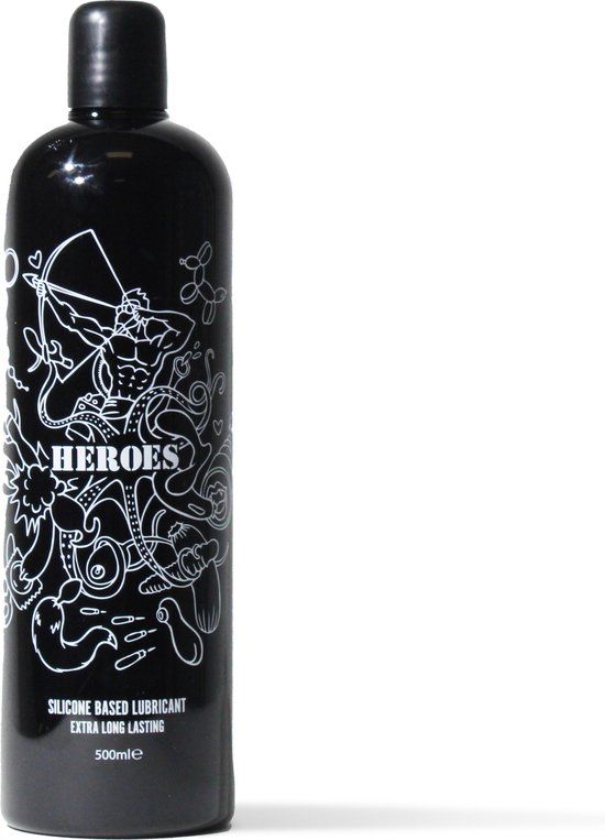 Heroes Siliconen Glijmiddel - 500 ml