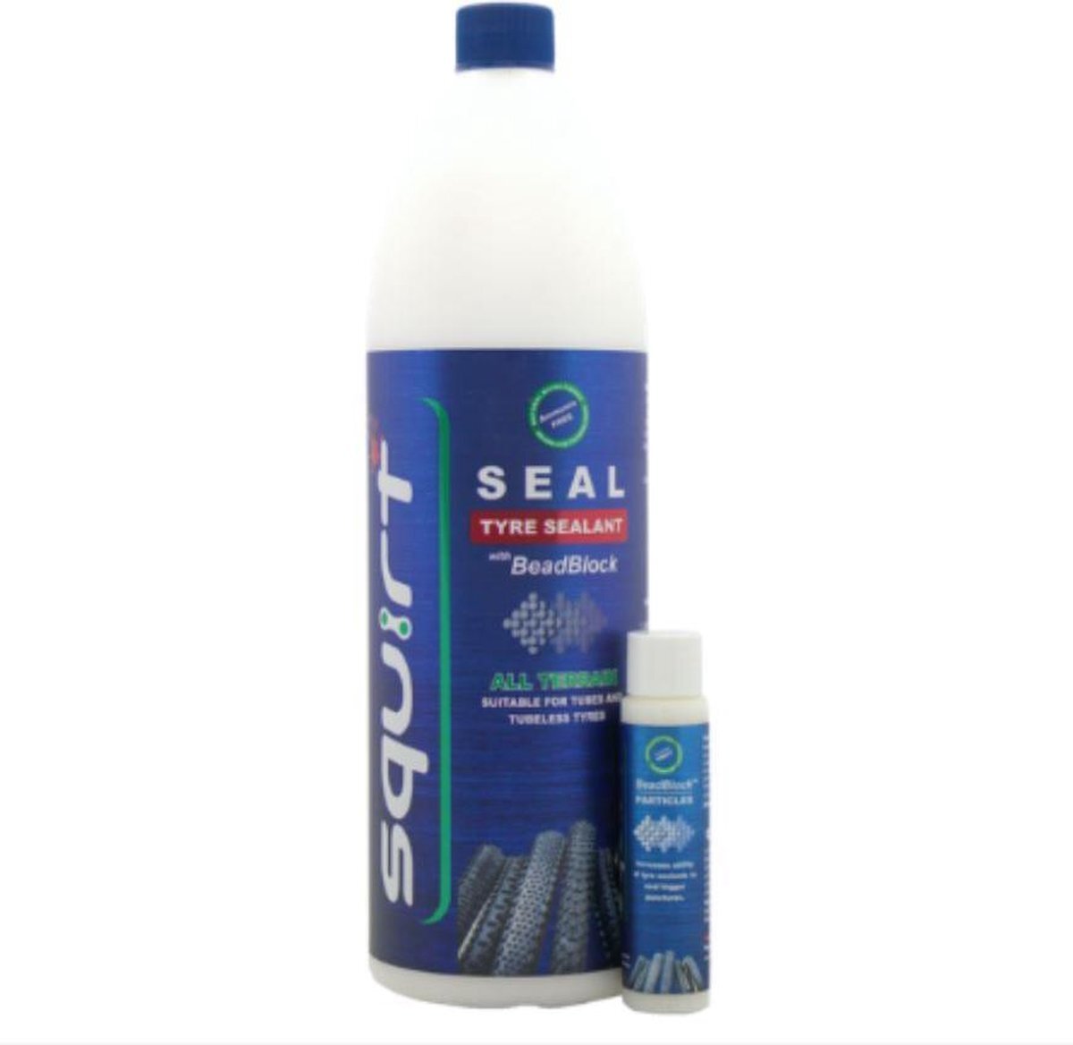 Squirt seal anti-lek latex vloeistof met Beadblock