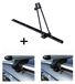 Opel porte-vélos ORION + barres de toit VDP L120 compatible avec Opel Astra break 92-04