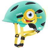 uvex oyo style - lichte fietshelm voor kinderen - geïntegreerde zijbescherming - individueel passysteem - monster
