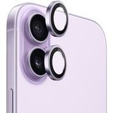 Blueo Film de protection pour caméra arrière Metal Frame pour Apple iPhone 17, Verre Trempé, Mauve