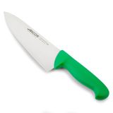 Arcos Series 2900 - Chef Mes - Blade Nitrum Roestvrij Staal 8" - Handvat Polypropyleen Groene Kleur
