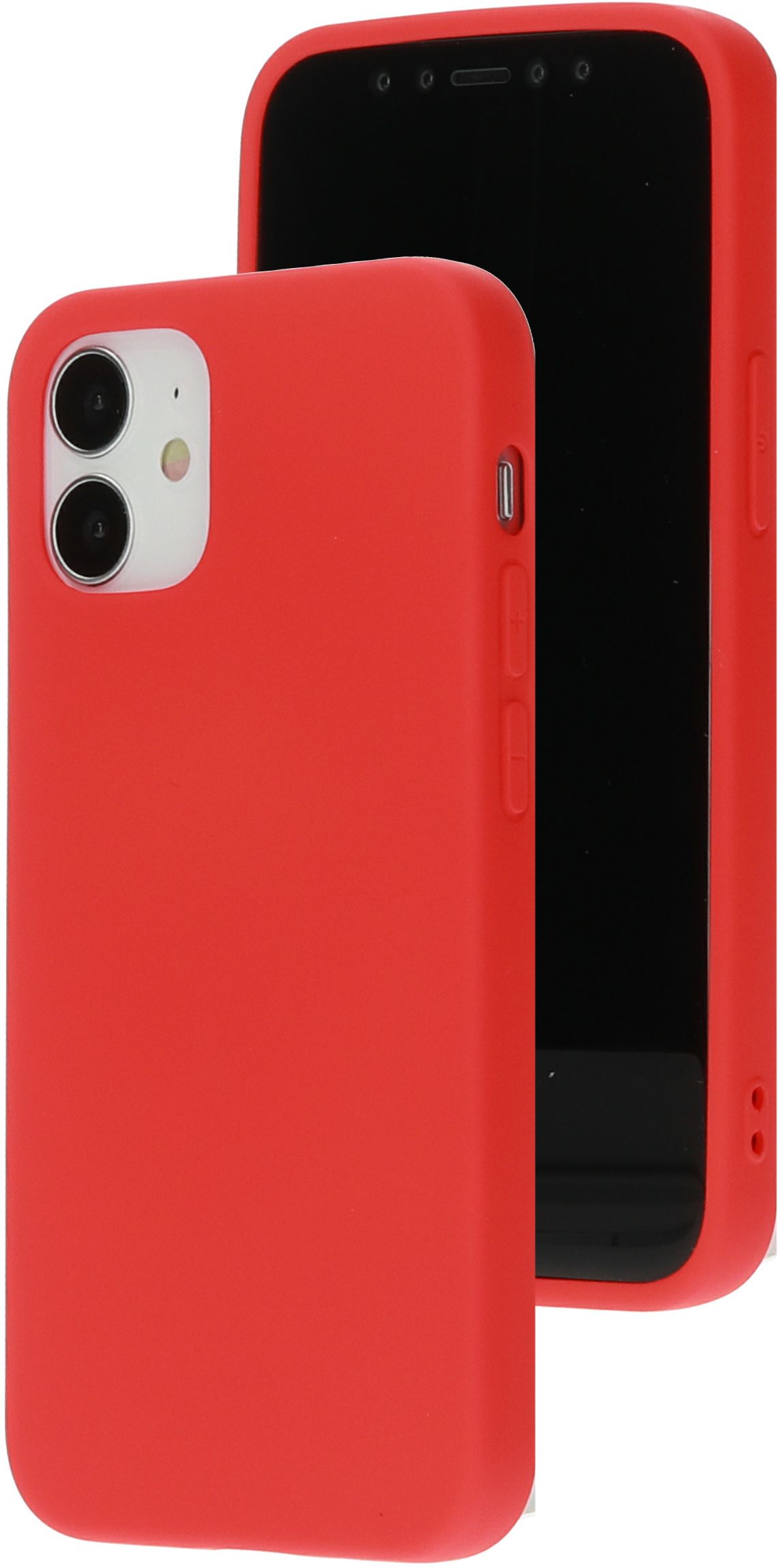 Mobiparts Silicone Cover Apple iPhone 12 Mini - Scarlet Red