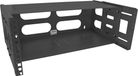 InLine Muurbeugel voor 19 inch componenten | 4U | Zwart