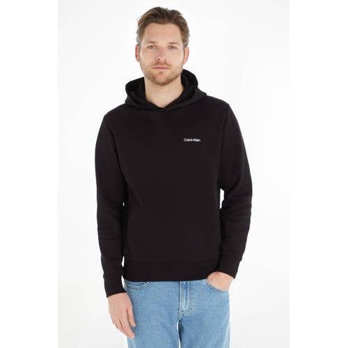 Calvin Klein CK Logo Hoodie - Black