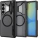 Spigen Optik Armor Pro MagFit Case voor Samsung Galaxy Z Fold 8 Ultra - Zwart