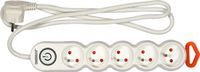 Sthor 72356 - Stekkerdoos - 5 Stopcontacten - 1.5m Kabel - Kinderbeveiliging