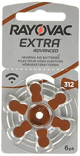 Rayovac Extra Advanced Batterijen voor Gehoorapparaat - 60 Stuks - Bruin
