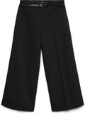 VERO MODA VMELMA HW WIDE CULOTTE BELT PANT NOOS Dames Leggings Zwart