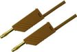 SKS Hirschmann Test & Measurement Hirschmann Test & Measurement MLN 100/2,5 BR Meetsnoer Banaanstekker 4 mm Banaanstekker 4 mm 1.00 m Bruin 1 stuk(s)