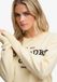 Superdry & Co Superdry Heritage Graphic Trui Dames Katoen Ecru/Navy