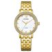 Citizen EL3102-50D Polshorloge Dames Kwarts Goudkleurig Staal Wit