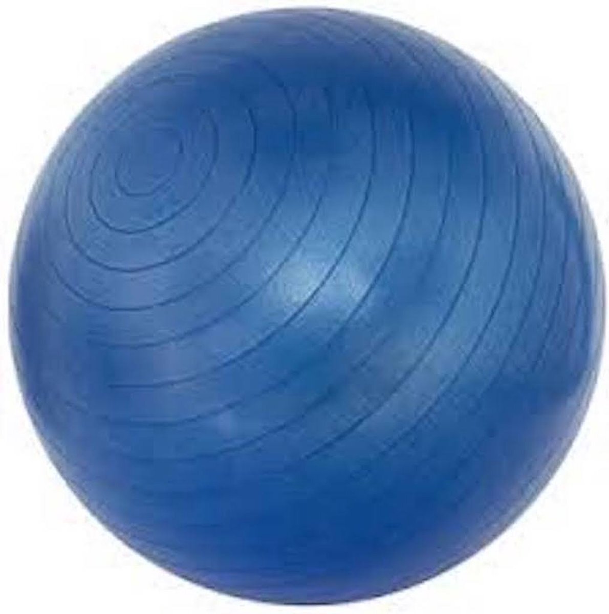 Padisport Yoga bal - 75 cm - blauw - fitnessbal - yogabal - pilates - groot