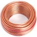 Luidsprekerkabel 2x1,50mm2-30m - transparant - CCA - audiokabel - luidsprekerkabel