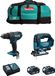 MAKITA Set MK202 (DHP482 + DJV182 + 2 x 5,0 Ah accu's + DC18RC lader + LXT600 opbergkoffer)