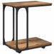 vidaXL Bijzettafel Oudhout 50 x 35 x 55.5 cm Bewerkt hout
