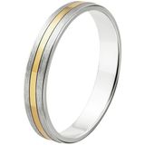 Orphelia OR9146/4/NCY/56 Trouwring Bicolore 9K Goud Unisex Maat 56