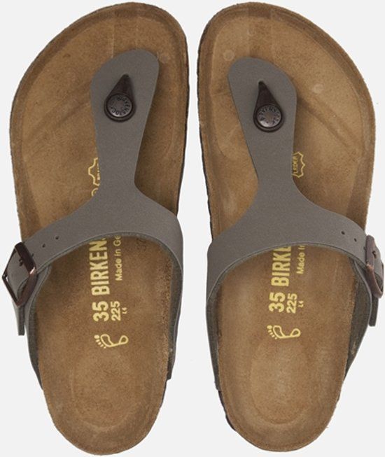 Birkenstock Gizeh - Slippers - Dames - Maat 37 - Taupe