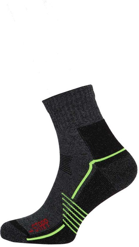Stapp Outdoor Bamboo Quarter Sokken Kinderen One Size Grijs