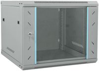 vidaXL Netwerk kast met opslag Grijs 60 x 60 x 50 cm Staal