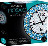 Mosaaro mozaïek knutselset ronde klok - creatief cadeau gerecycled glas