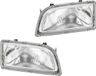 HELLA Jeu de phares principaux gauche et droit 12 V T4W H4 halogène pour VOLVO V40