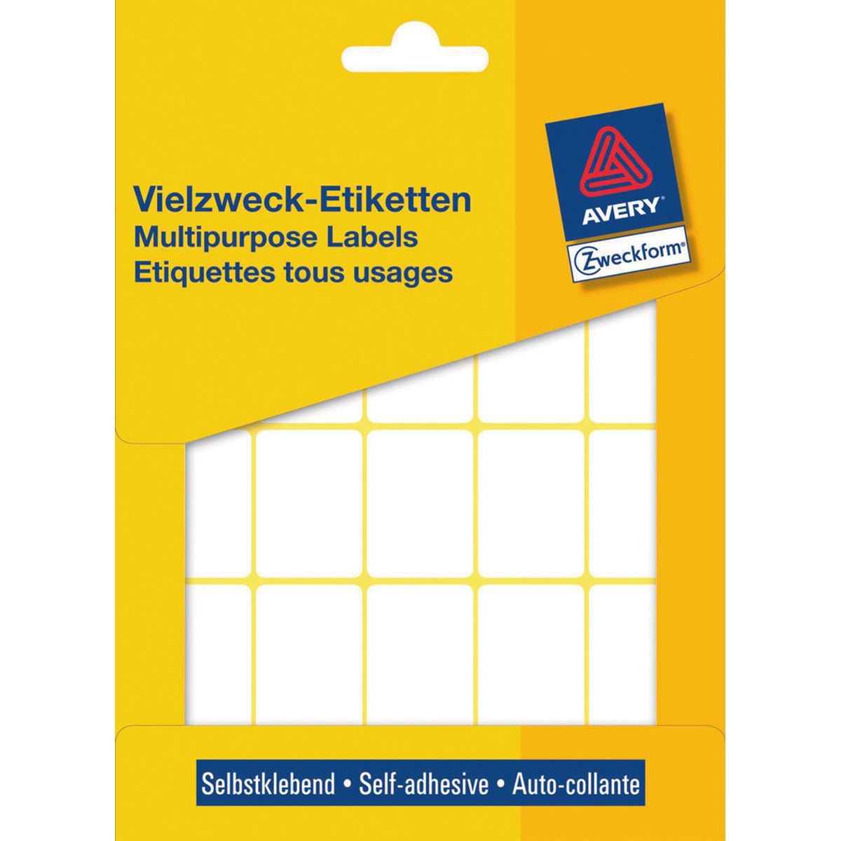 Avery Mini Etiketten - wit - 32,0 x 23,0 mm - permanent klevend