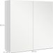Kleankin Spiegelkast MDF 60x15x60cm Wit